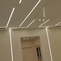 نصب انواع لاین نوری  و برقکاری ساختمان