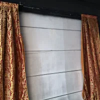 پرده ساتن دکوری