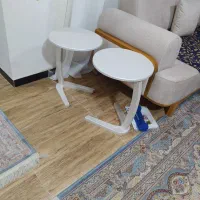 میز عسلی لب تابی هر کدام ۱۶۰۰