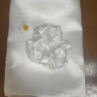 روبالشتی و اسکرانچی مو و چشم بند ساتن ابریشم|رختخواب، بالش، پتو|بوشهر, |دیوار