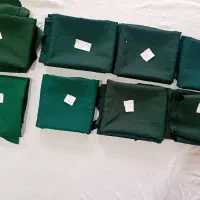 کرپ مازراتی سبز تیکه ای