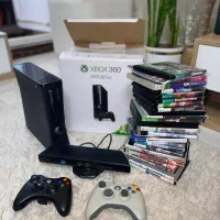 فروش Xbox 360 با حافظه 500 گیگ + ۲۵ بازی+کینکت