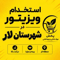 استخدام ویزیتور در شهرستان لار