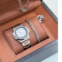 ساعت مچی مردانه پتک فلیپ کیفیت مستر پک کامل