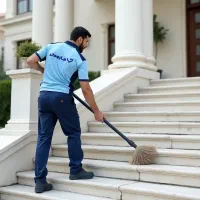 خدمات نظافت راه پله و پارکینگ