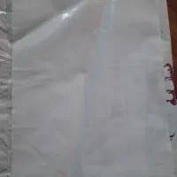 نایلکس نایلونی دسته موزی  سفید براق درجه یک