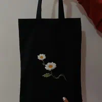 توت بگ گلدوزی شده با دست