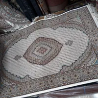 فرش ماهی خوی کرم زرنیم ۱۰۰۰شانه مرینوس اصل|فرش|تبریز, |دیوار