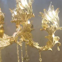 کارگاه تولیدی لوستر لاوین لوستر استاتیک|لوستر و چراغ آویز|کرج, حصارک بالا|دیوار