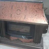 بخاری گازی شومینه ای بزرگ برفاب