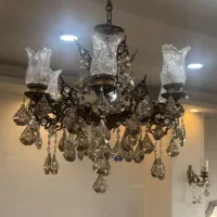 لوستر|لوستر و چراغ آویز|شهریار, شهریار|دیوار