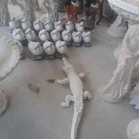 مجسمه تمساح فایبرگلاس فرشته|مجسمه، تندیس، ماکت|مشهد, نوید|دیوار