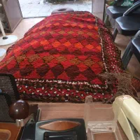 قالیچه دستبافت پشم پا نخورده ۴ و۲ متری به قیمت منا|فرش|زاهدان, |دیوار