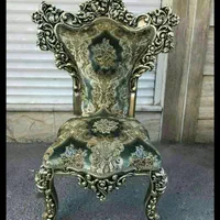 مبل ۷نفره مصری سلطنتی کلاسیک تمام چوب(پیچک)|مبلمان خانگی و میز عسلی|گلستان (تهران), |دیوار