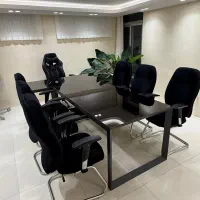 میز مدیریت فلزی طرح صنعتی مدرن