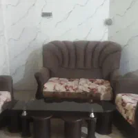 مبل راحتی مناسب خانه باغ و مغازه و میز جلو مبلی