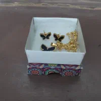 نیم ست پروانه ای نو رنگ ثابت|بدلیجات|تهران, دارآباد|دیوار