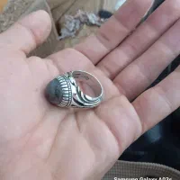 انگشتر نقره سنگ اصلی