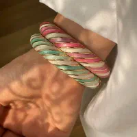 دستبند میناکاری ترند رنگ ثابت