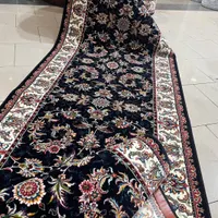فرش کناره ۷۰۰شانه(افشان سرمه ای)