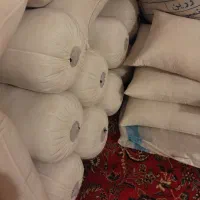 فروش 10 عدد بالشت نو با پر