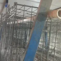 فروش فوری قفس مرغی منبری شش پایه هرپایه شش قفس|حیوانات مزرعه|مه ولات, |دیوار