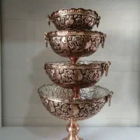 مس زنجان|ظروف سرو و پذیرایی|شیراز, دارالرحمه|دیوار
