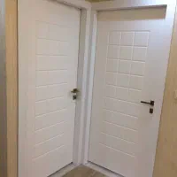 درب اتاقی پی وی سی آب چهارچوب در داخلی اتاق سرویس