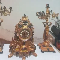 شمعدان و ساعت