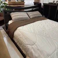 تخت خواب دو نفره با تشک خوش خواب|تخت و سرویس خواب|چالوس, |دیوار