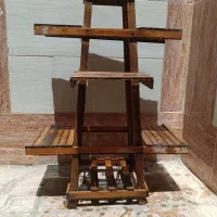 استند چوبی گلدان