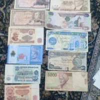 اسکناس خارجی قدیمی وشاهی و جمهوری