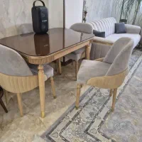 میز ناهار خوری ۴ نفره و مبل ال