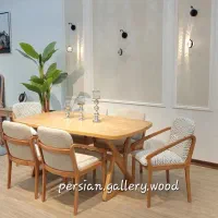 لوکسوکافه میز ناهارخوری پریا