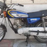 موتور هندا ۱۲۵ مدل ۸۶ مدارک کامل پلاک قدیم