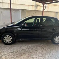 ۲۰۶ مدل ۱۳۹۵ مشکی بی رنگ