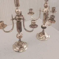 شمعدان نقره ای