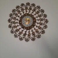 ساعت دیواری برنج سالم