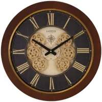 ساعت دیواری چرخ دنده ای لوتوس