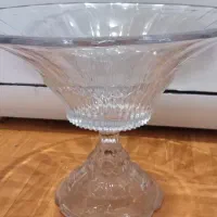 دو ظرف میوه خوری کریستال اصل خارجی نشکن
