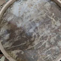 دف پوستی اهو|سازهای سنتی|یزد, |دیوار