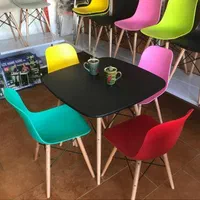 صندلی پلاستیکی غذاخوری میز و صندلی ناهارخوری 00