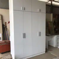 کمد دیواری تخت کم جا کابینت کلیه با دایان چوب|جاکفشی، کمد، دراور|تهران, گلستان (شهرک راه آهن)|دیوار