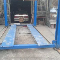 جک چهار ستون بالا بر و پمپ باد