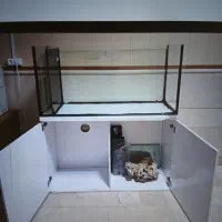 آکواریوم 130 سانتی با قابلیت آب شور