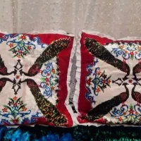 سفره قدیمی|سفره، حوله، دستمال آشپزخانه|سمنان, |دیوار