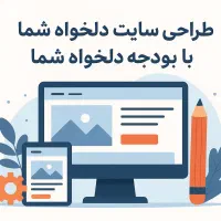 طراحی سایت رویایی شما،با هزینه دلخواه شما