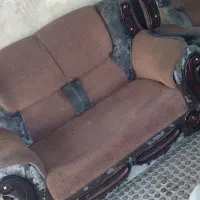 مبل راحتی بابهترین چوب و مخمل و ابر درجه1|مبلمان خانگی و میز عسلی|کلاله, |دیوار