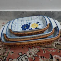 سوپ خوری و ظرف سرو حصیری|ظروف سرو و پذیرایی|نیشابور, شریعتی|دیوار