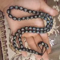 تسبیح نقره کوب و مس کوب